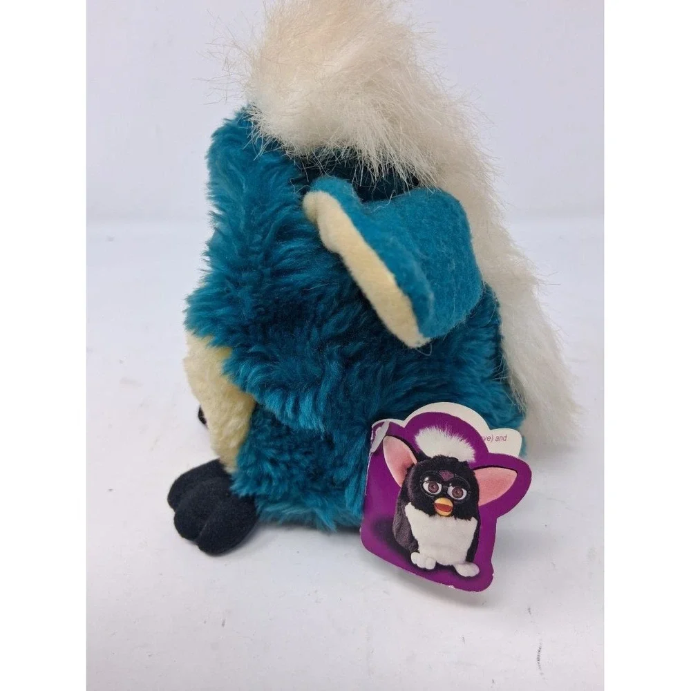 Tiger Electronics Furby Yellow Blue Dragon Series Tested Not Working. R